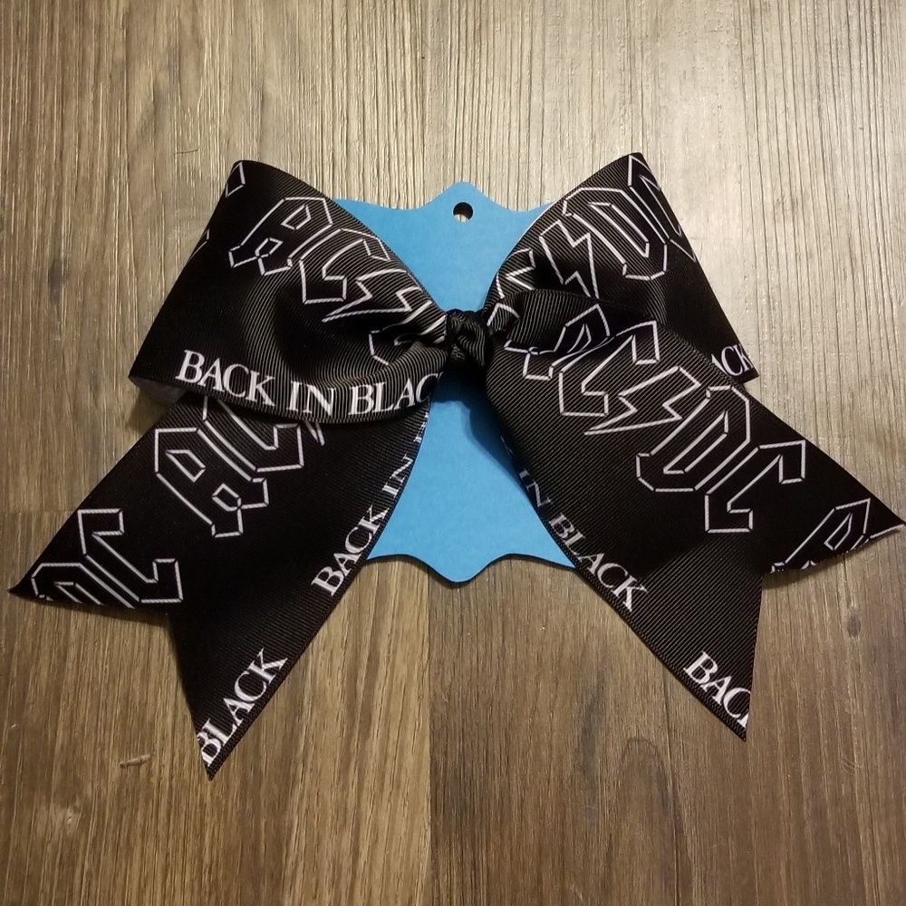 ACDC cheer bow